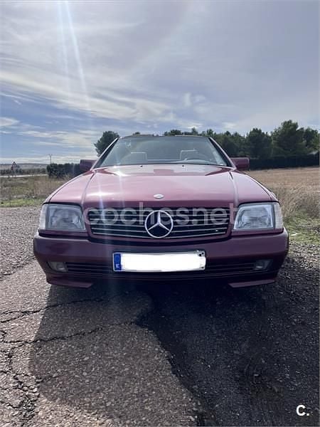 Usado Mercedes SL500 320 CV (235 kW) 1997 Granate Descapotable