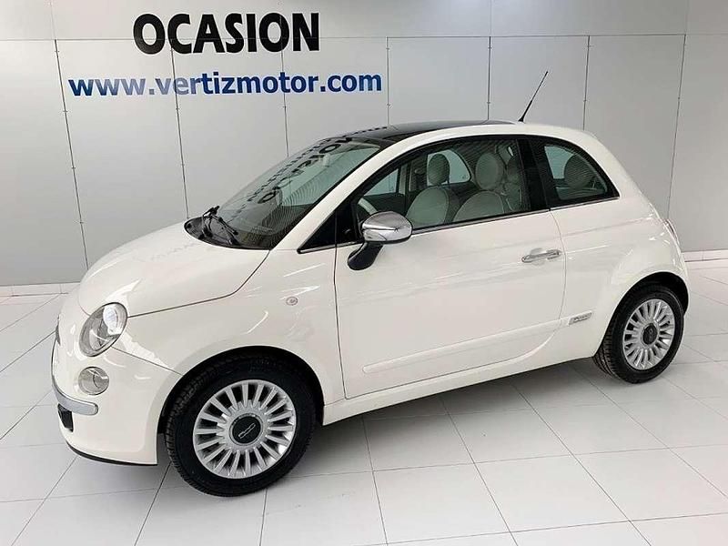 Blanco Usado 2013 Fiat 500 Lounge Utilitario | 8900 € (Caro) - Imagen 1/4