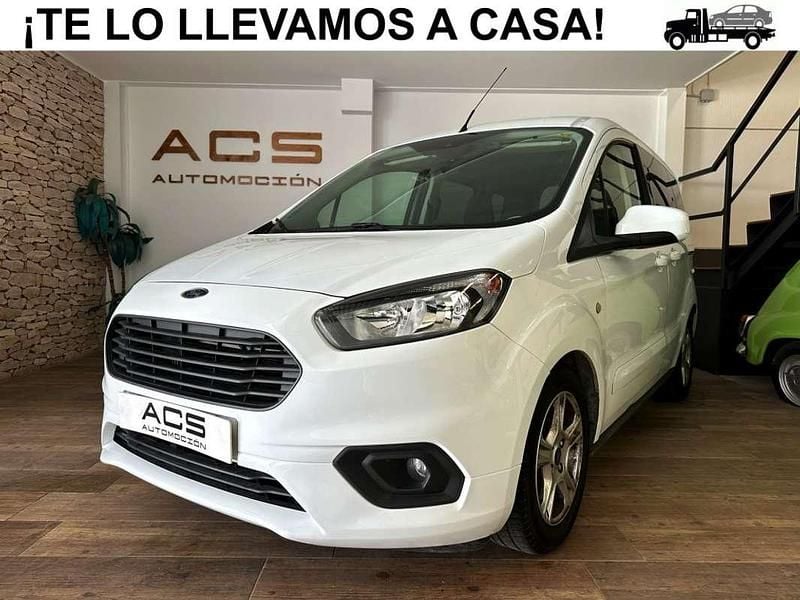 Blanco Usado 2020 Ford Tourneo Sport Van | 11.990 € (Precio justo) - Imagen 1/4