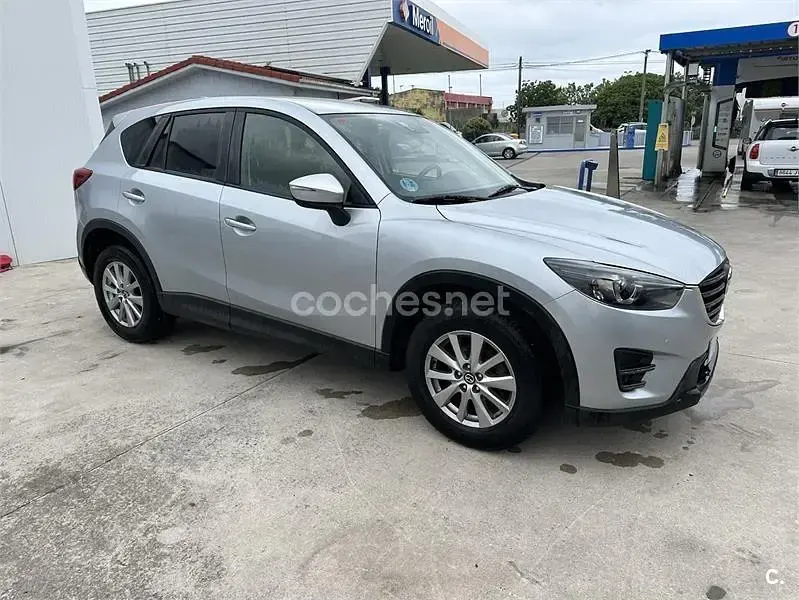 Usado Mazda CX-5 Style 150 CV (110 kW) 2015 Gris / plata SUV