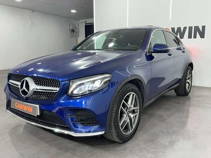 Usado Mercedes GLC250 211 CV (155 kW) 2017 Azul SUV