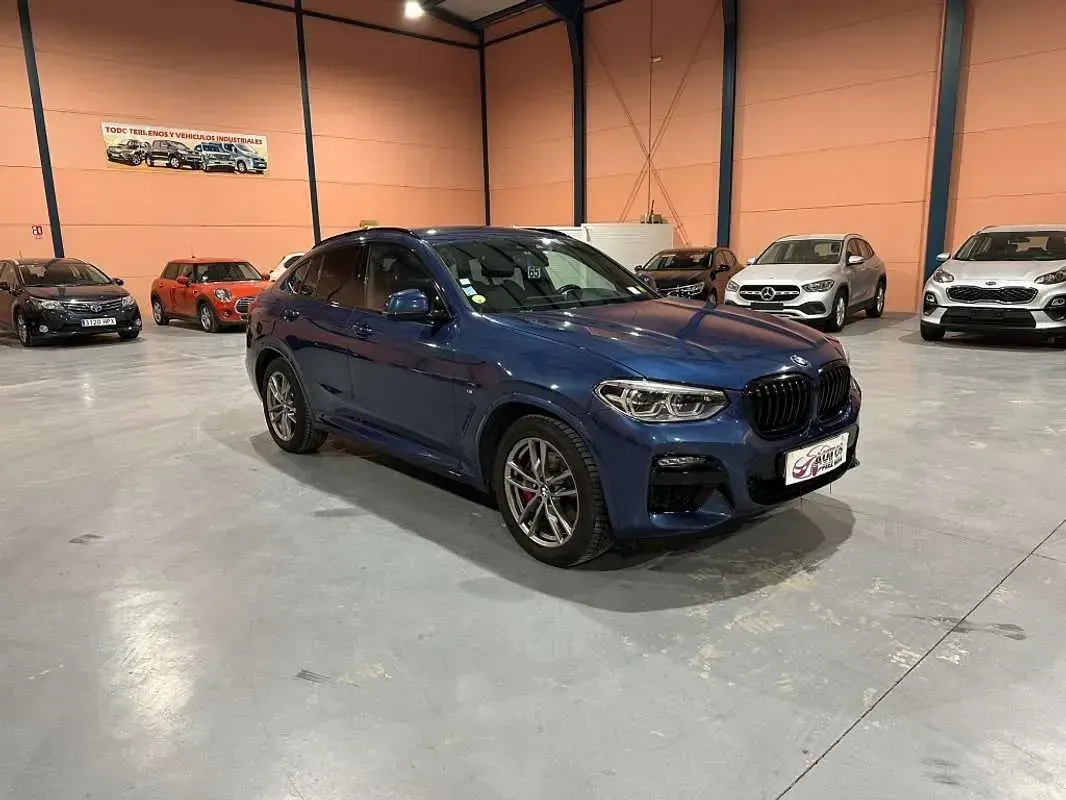 Usado BMW X4 M Sport 190 CV (139 kW) 2021 Azul SUV