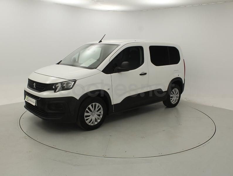 Usado Peugeot Rifter Access 75 CV (55 kW) 2019 Blanco Monovolumen