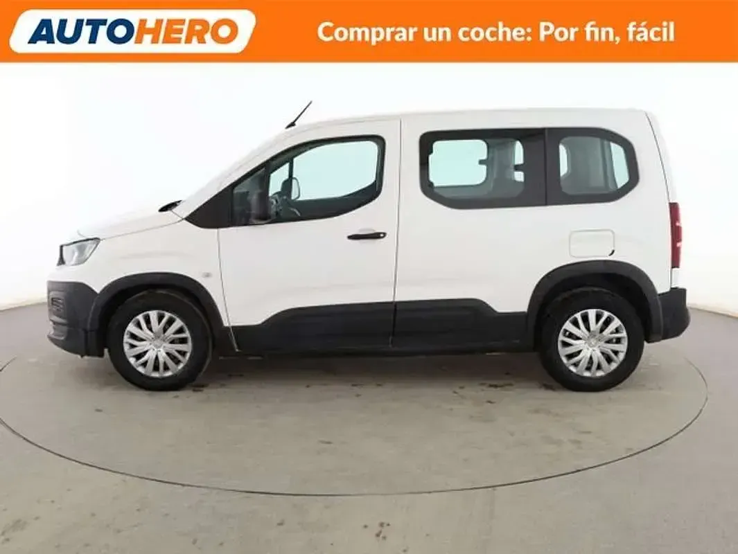 Usado Peugeot Rifter Access 102 CV (75 kW) 2021 Blanco Monovolumen