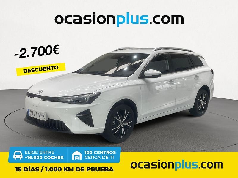 Blanco Usado 2024 MG MG4 EV Luxury Utilitario | 29.700 € (Precio justo) - Imagen 1/4