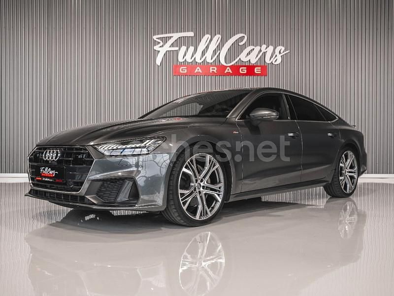 Gris / plata Usado 2019 Audi A7 Sportback Advanced Utilitario | 41.500 € (Caro) - Imagen 1/4