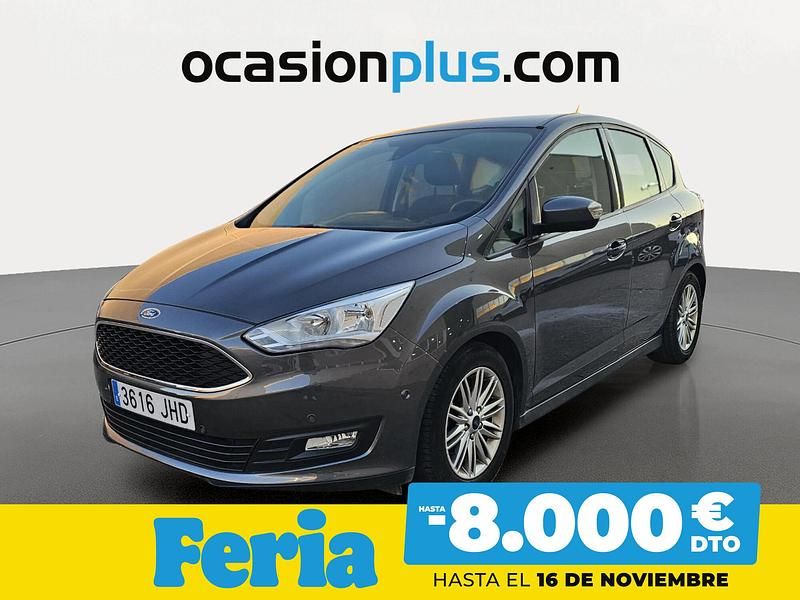 Gris Usado 2015 Ford C-MAX Trend+ Monovolumen | 11.490 € (Precio justo) - Imagen 1/4