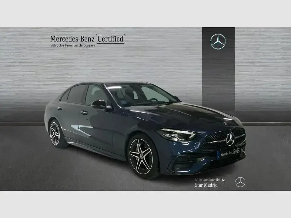 Usado Mercedes C220 200 CV (147 kW) 2023 Azul Berlina