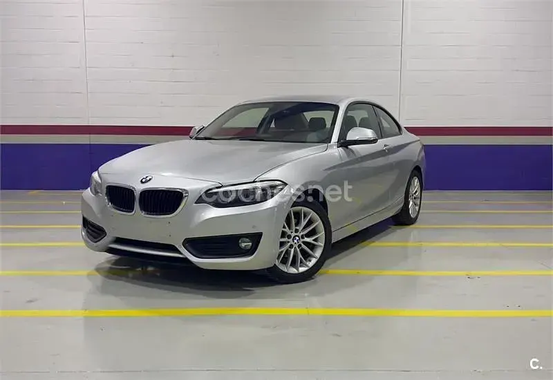 Usado BMW 218 Comfort Edition 150 CV (110 kW) 2018 Gris / plata Coupe