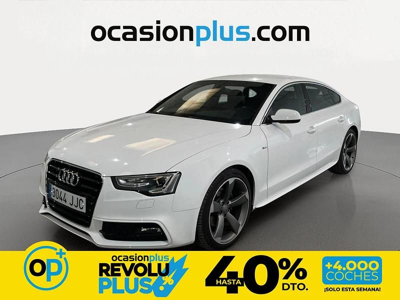 Usado Audi A5 S-Line 150 CV (110 kW) 2015 Blanco Coupe