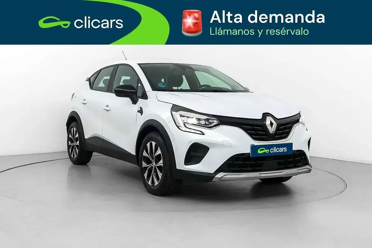 Usado Renault Captur Intens 101 CV (74 kW) 2022 Blanco SUV