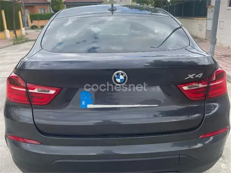 Usado BMW X4 190 CV (139 kW) 2016 Negro SUV