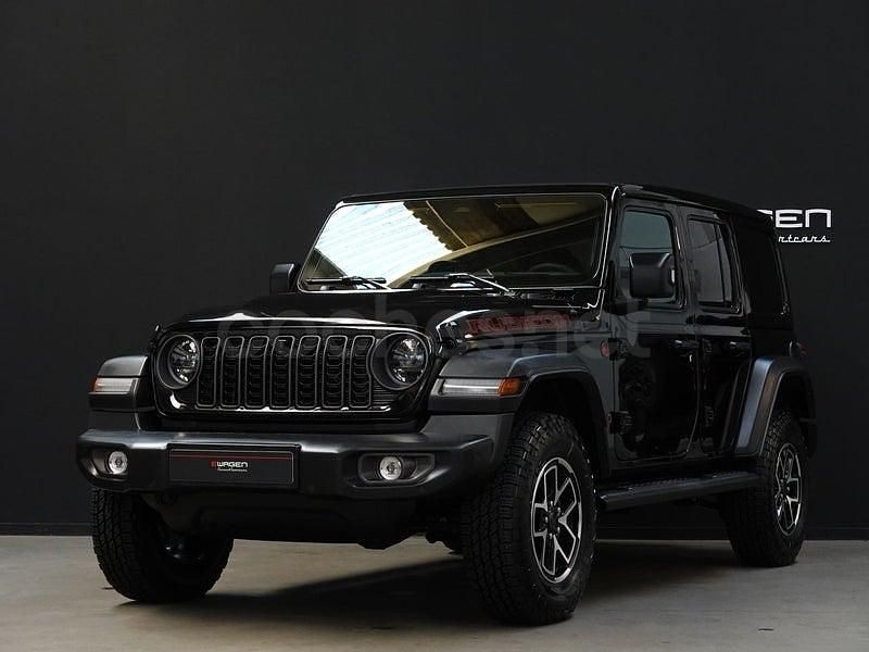Usado Jeep Wrangler Rubicon 272 CV (200 kW) 2025 Negro SUV