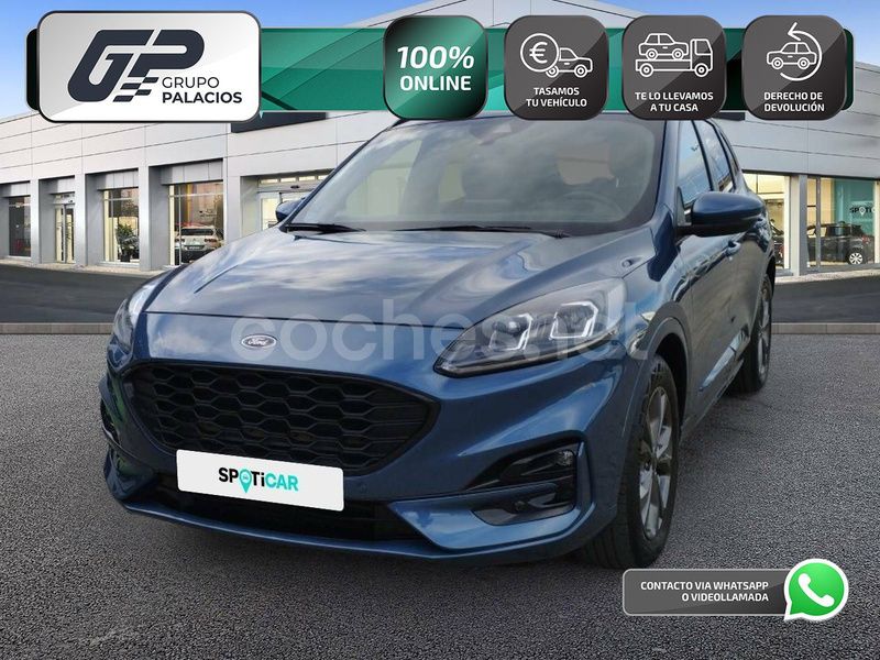 Azul Usado 2022 Ford Kuga ST-Line SUV | 21.295 € (Precio justo) - Imagen 1/2