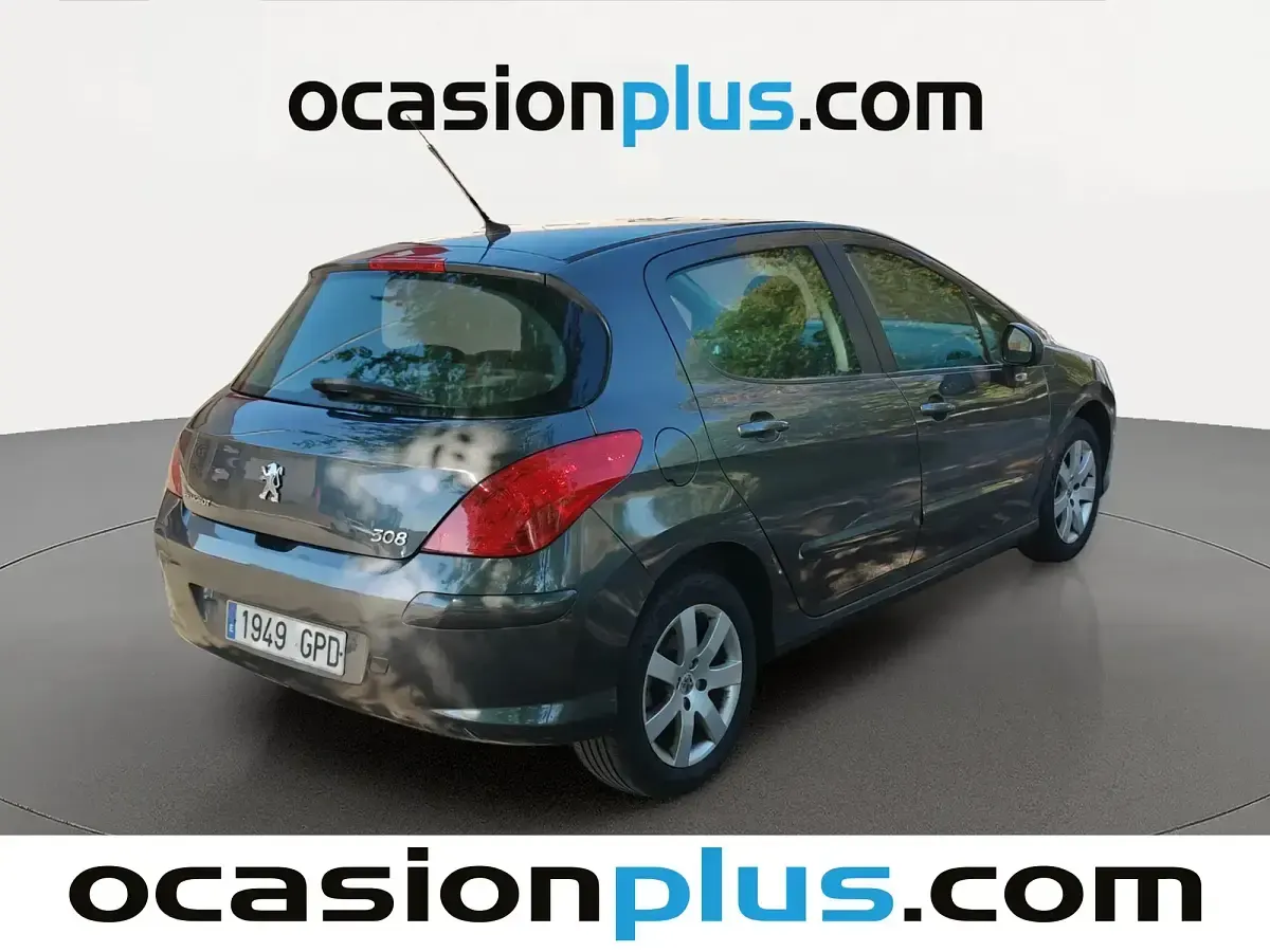Usado Peugeot 308 Sport 90 CV (66 kW) 2009 Gris Utilitario