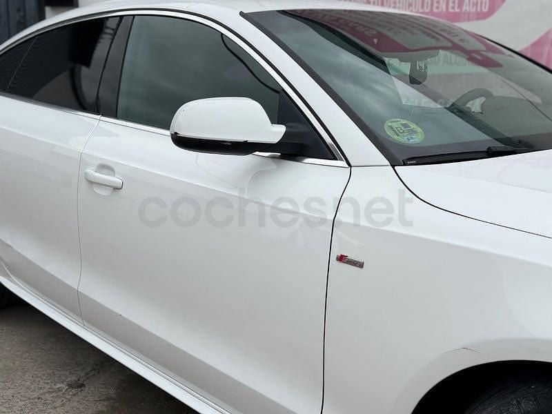 Usado Audi A5 Sportback S-Line 177 CV (130 kW) 2013 Blanco Utilitario