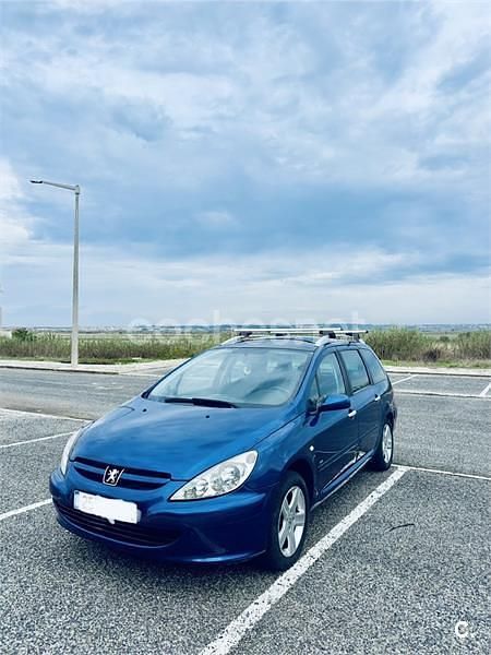 Azul Usado 2005 Peugeot 307 Familiar | 2990 € (Precio justo) - Imagen 1/4