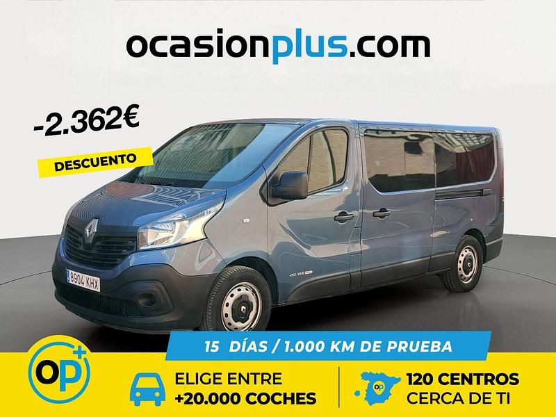 Azul Usado 2018 Renault Trafic Monovolumen | 25.990 € - Imagen 1/4
