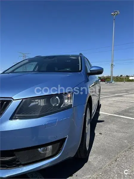 Brugt Skoda Octavia Style 150 HK (110 kW) 2016 Blå Stationcar