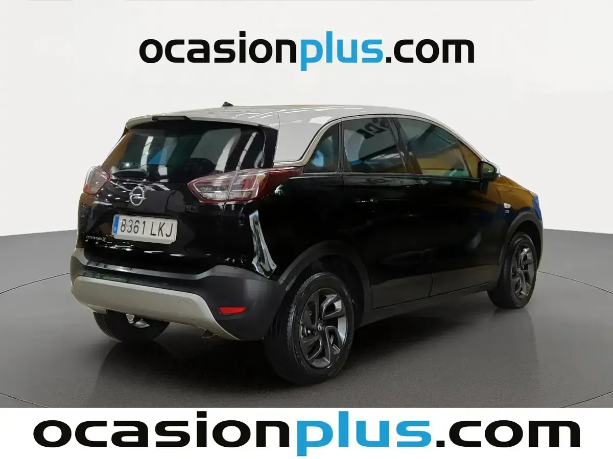 Käytetty Opel Crossland X Design Edition 110 HP (80 kW) 2020 Musta Katumaasturi