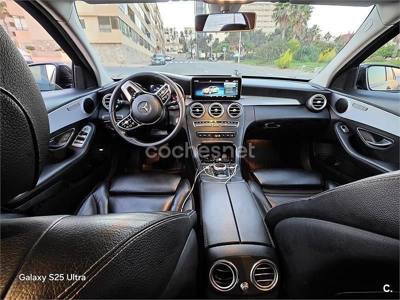 Usado Mercedes C200 160 CV (117 kW) 2020 Negro Berlina