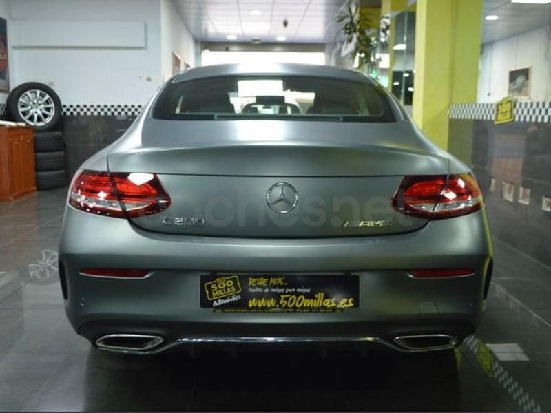 Usado Mercedes C200 184 CV (135 kW) 2019 Gris / plata Coupe
