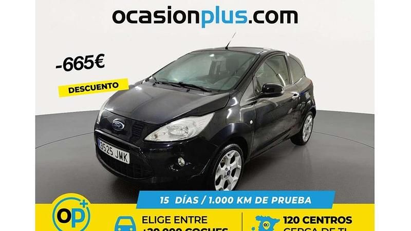 Usado Ford Ka Titanium 69 CV (50 kW) 2016 Negro Utilitario
