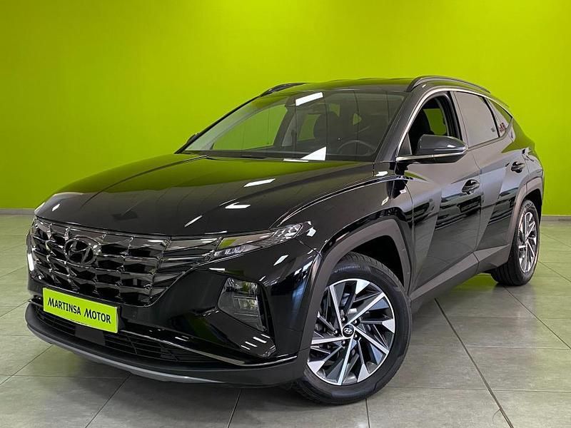 Negro Usado 2021 Hyundai Tucson SUV | 29.300 € (Caro) - Imagen 1/4