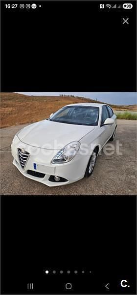 Blanco Usado 2015 Alfa Romeo Giulietta Distinctive Berlina | 9400 € (Precio justo) - Imagen 1/4