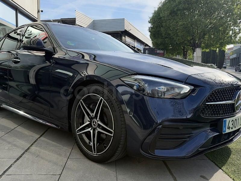 Usado Mercedes C200 204 CV (150 kW) 2022 Azul Berlina