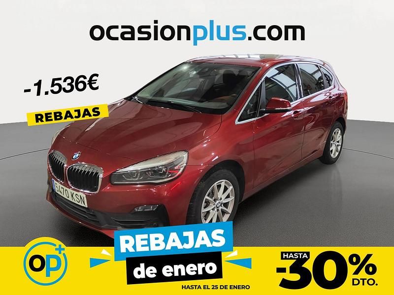 Rojo Usado 2018 BMW 218 Active Tourer Monovolumen | 16.900 € - Imagen 1/4