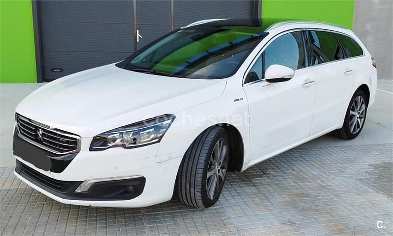 Blanco Usado 2015 Peugeot 508 SW GT-line Familiar | 5000 € - Imagen 1/4