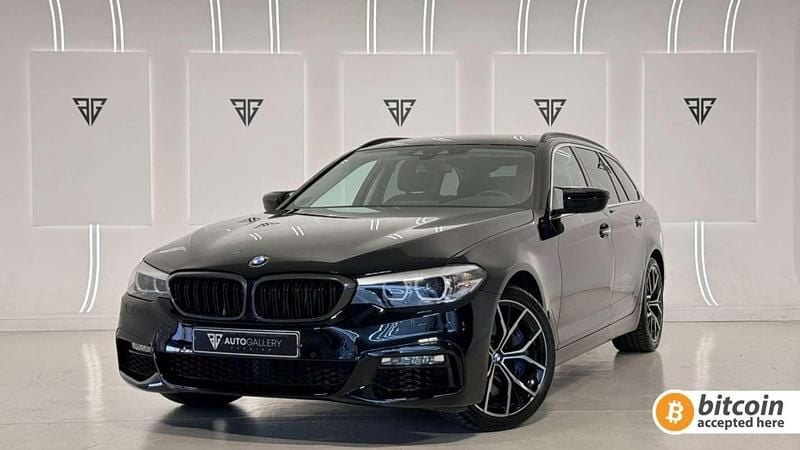Negro Usado 2018 BMW 540 Luxury Line Familiar | 28.500 € - Imagen 1/4