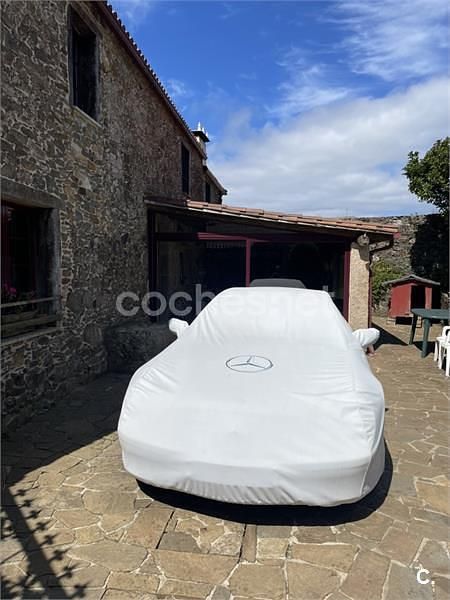 Usado Mercedes SL500 306 CV (225 kW) 2002 Azul Descapotable