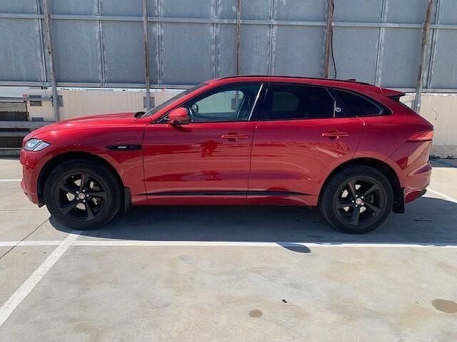 Usado Jaguar F-Pace R-Sport 180 CV (132 kW) 2017 Granate SUV