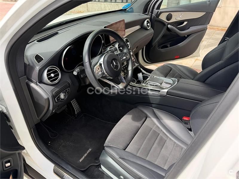 Usado Mercedes GLC300e 306 CV (225 kW) 2022 Blanco Coupe