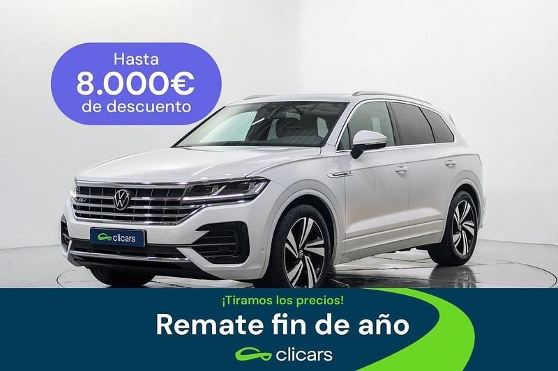 Blanco Usado 2021 VW Touareg R-line SUV | 45.490 € (Precio justo) - Imagen 1/4