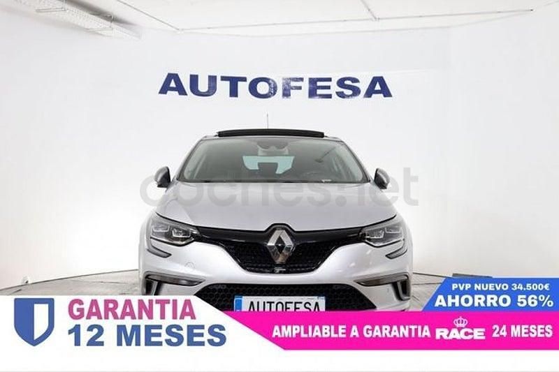 Usado Renault Mégane GT Line GT 160 CV (117 kW) 2018 Gris / plata Berlina
