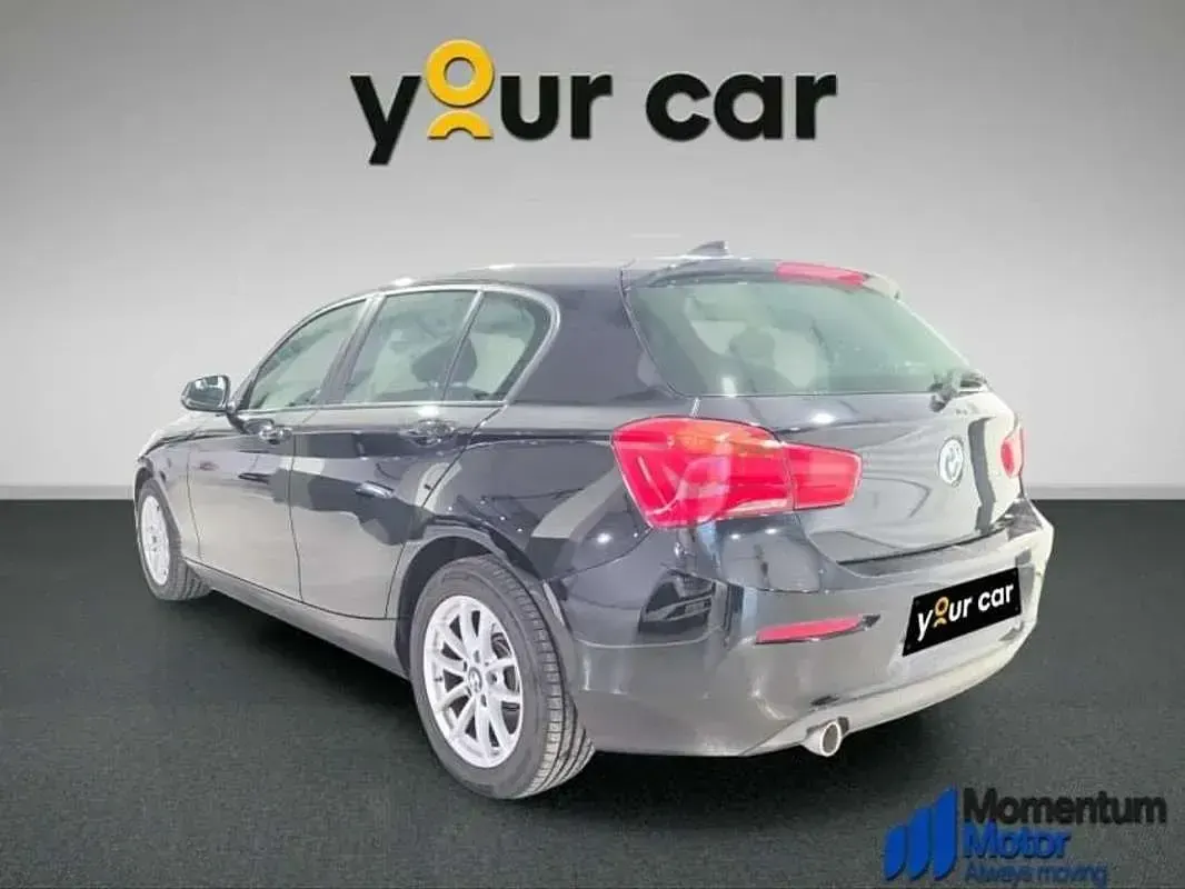 Usado BMW 116 109 CV (80 kW) 2018 Negro Utilitario
