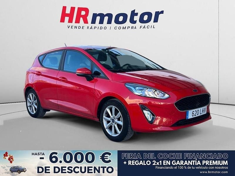 Rojo Usado 2020 Ford Fiesta Trend Berlina | 11.590 € (Precio justo) - Imagen 1/4