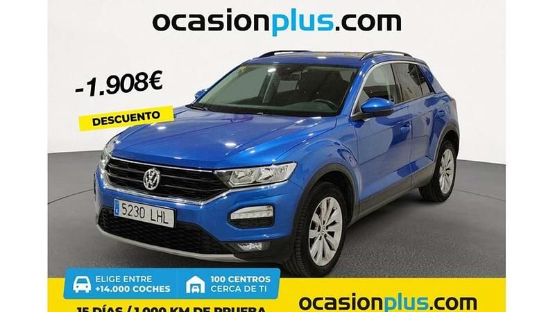 Azul Usado 2020 VW T-Roc Advance SUV | 19.082 € (Buen precio) - Imagen 1/4