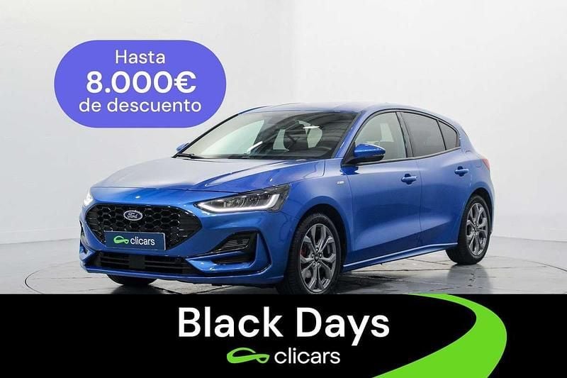 Azul Usado 2023 Ford Focus ST-Line Utilitario | 15.490 € (Super precio) - Imagen 1/4