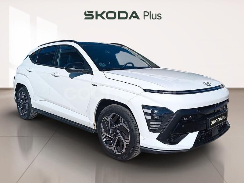 Blanco Usado 2023 Hyundai Kona N Line SUV | 27.490 € (Buen precio) - Imagen 1/4