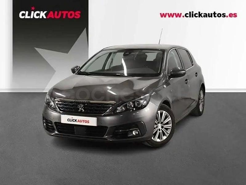 Usado Peugeot 308 Allure 130 CV (95 kW) 2021 Gris / plata Berlina
