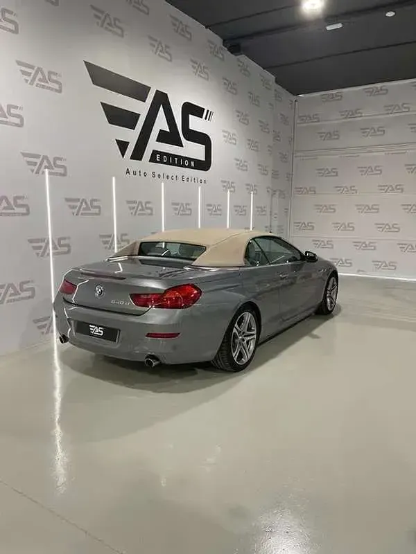 Usado BMW 640 Cabriolet Comfort Edition 313 CV (230 kW) 2012 Gris Descapotable