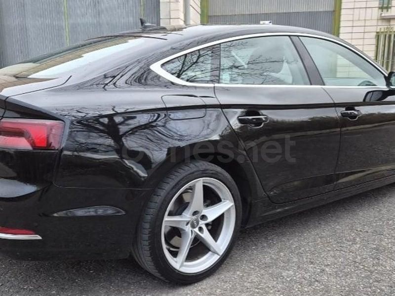 Usado Audi A5 Sportback 150 CV (110 kW) 2018 Negro Utilitario