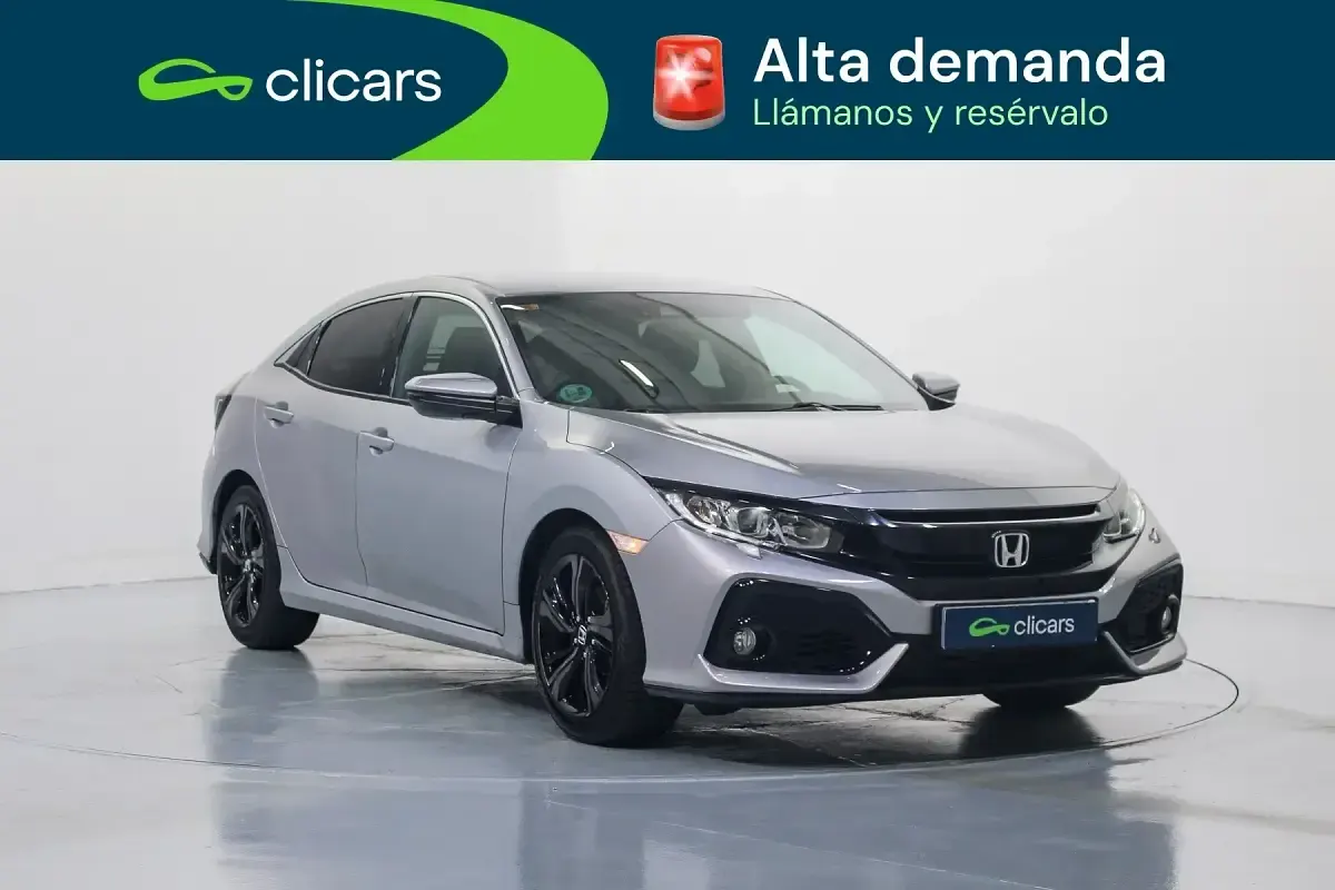 Usado Honda Civic Elegance 129 CV (94 kW) 2017 Gris