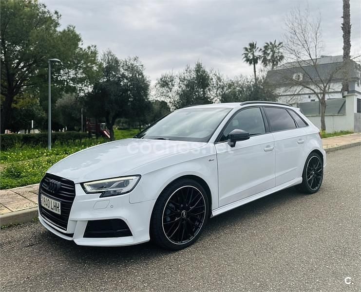 Usado Audi A3 S-Line 150 CV (110 kW) 2021 Blanco Berlina
