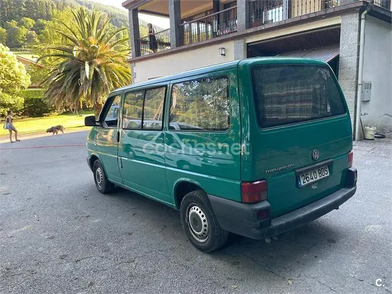 Usado VW T4 68 CV (50 kW) 2001 Verde Van