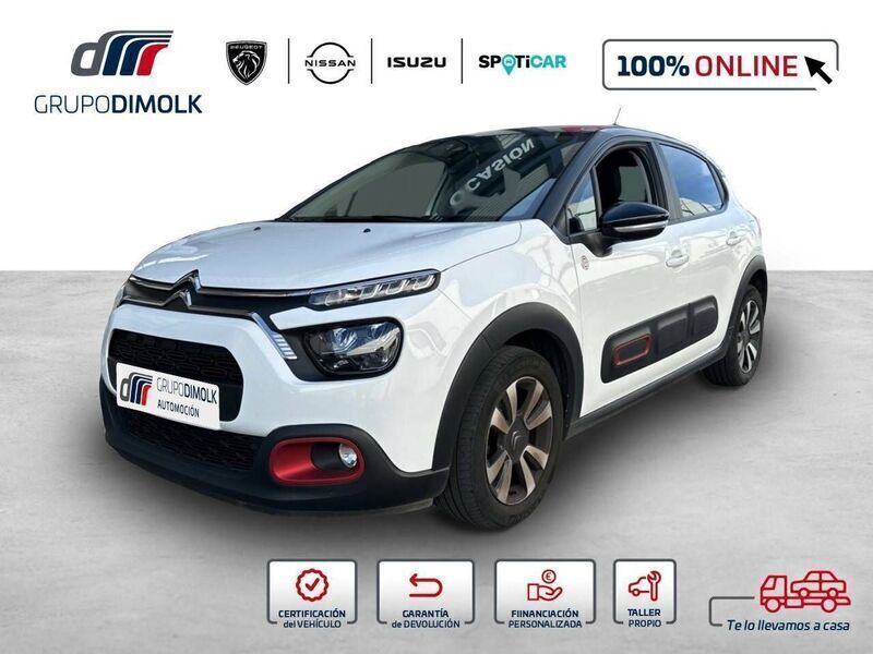 Usado Citroën C3 PureTech 83 CV (61 kW) 2020 Naranja Utilitario